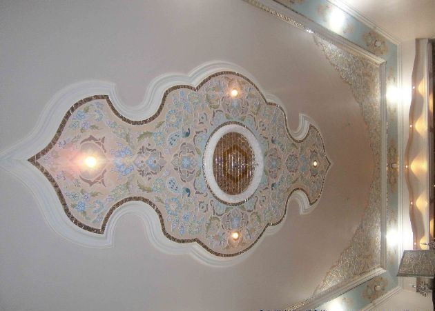 گچ کاری سقف ساده و شیک