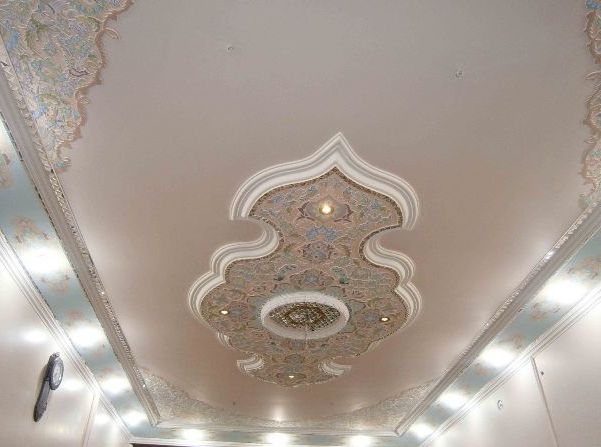 گچ کاری سقف ساده و شیک