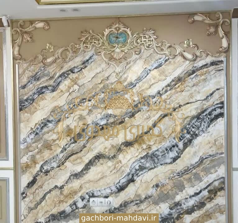 گچبری دیوار - گچبری مهدوی
