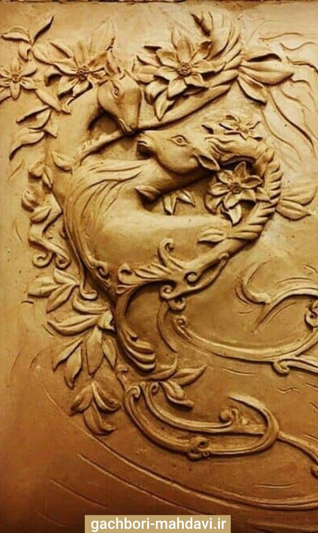 گچ کاری گچبری مدرن در گچبری مهدوی