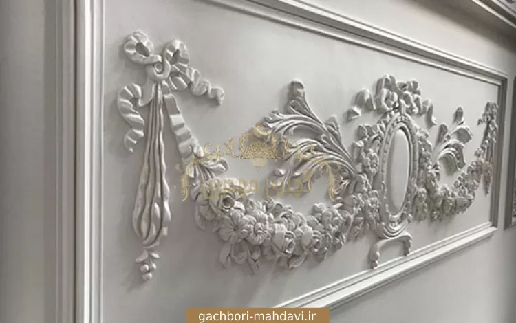 گچبری سنتی با گچبری مهدوی